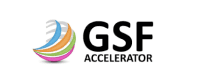 A logo of GSF Accelerator